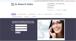 Desktop Screenshot of drrobertcollins.com